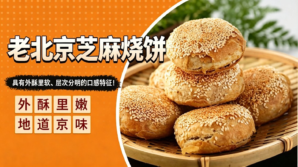 老北京芝麻烧饼