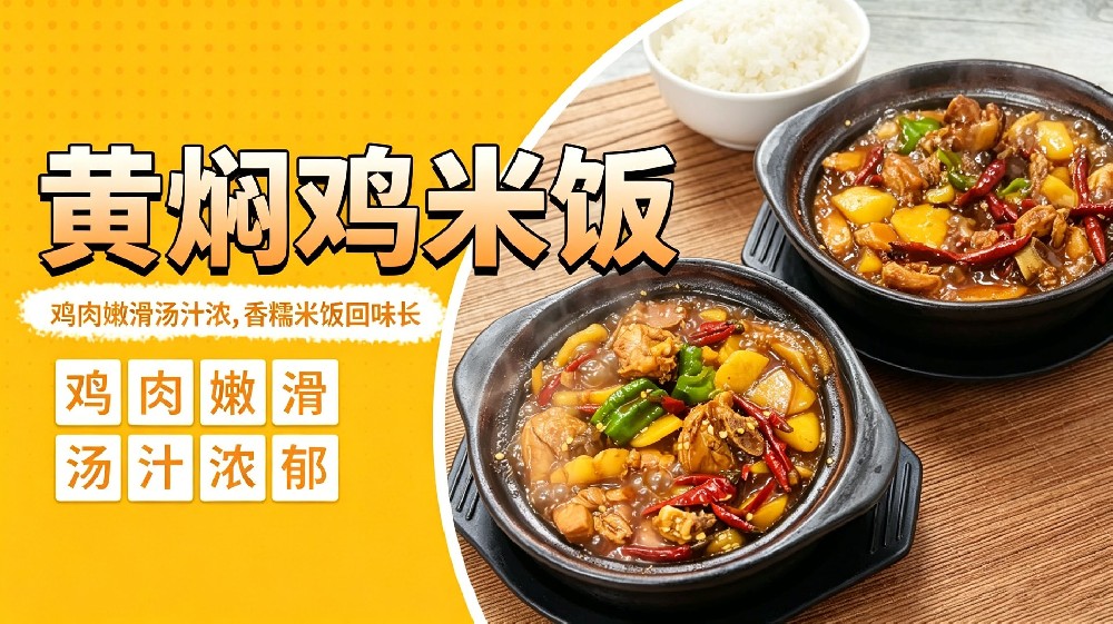 黄焖鸡米饭