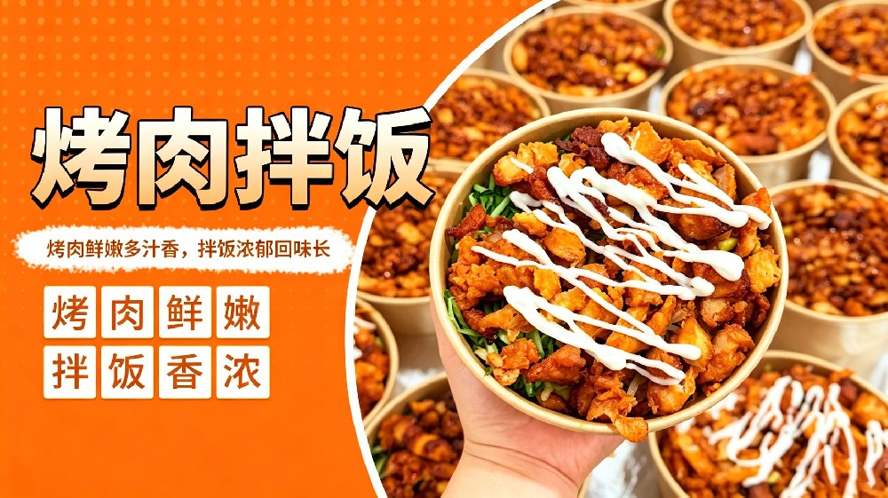 烤肉拌饭