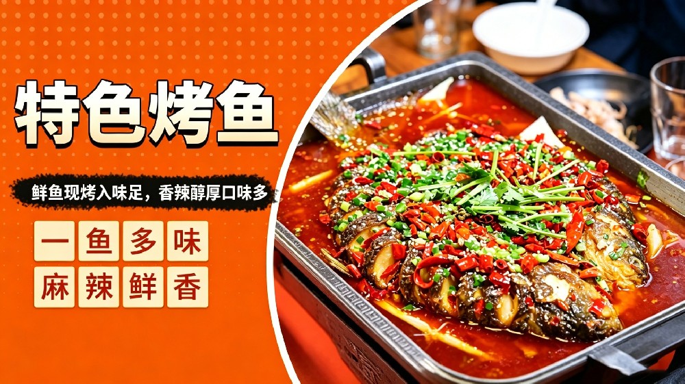 特色烤鱼