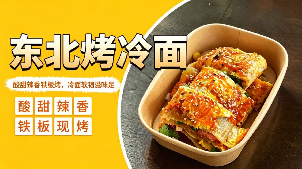 东北烤冷面