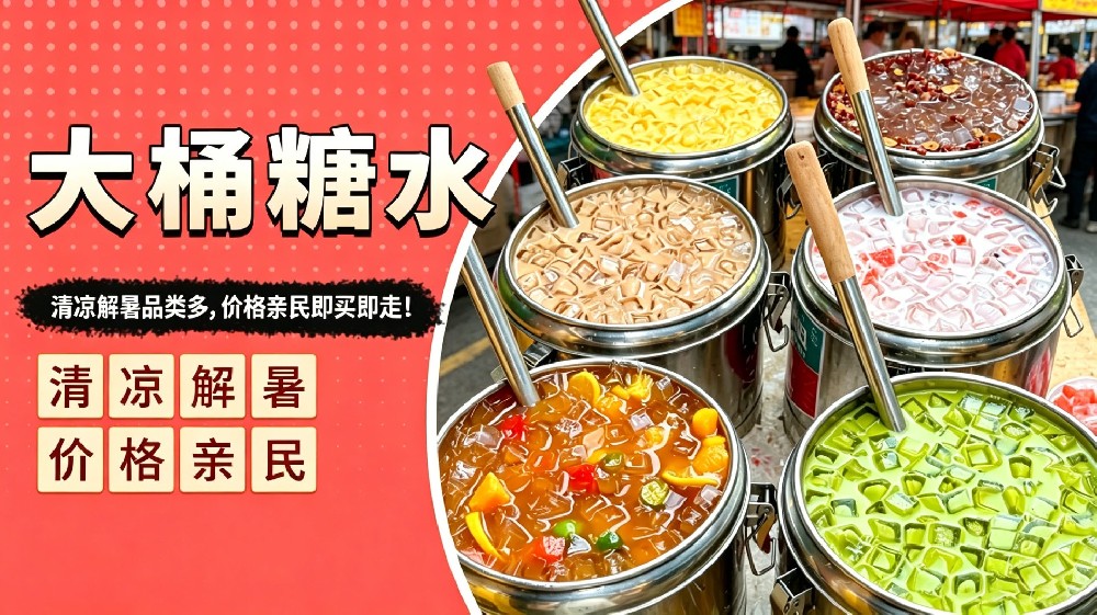 大桶糖水
