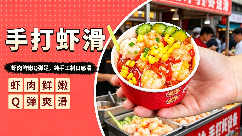 手打虾滑
