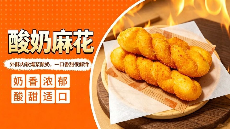 酸奶麻花