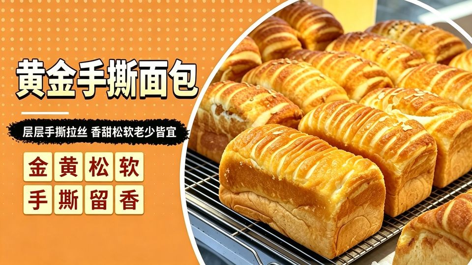 手撕面包