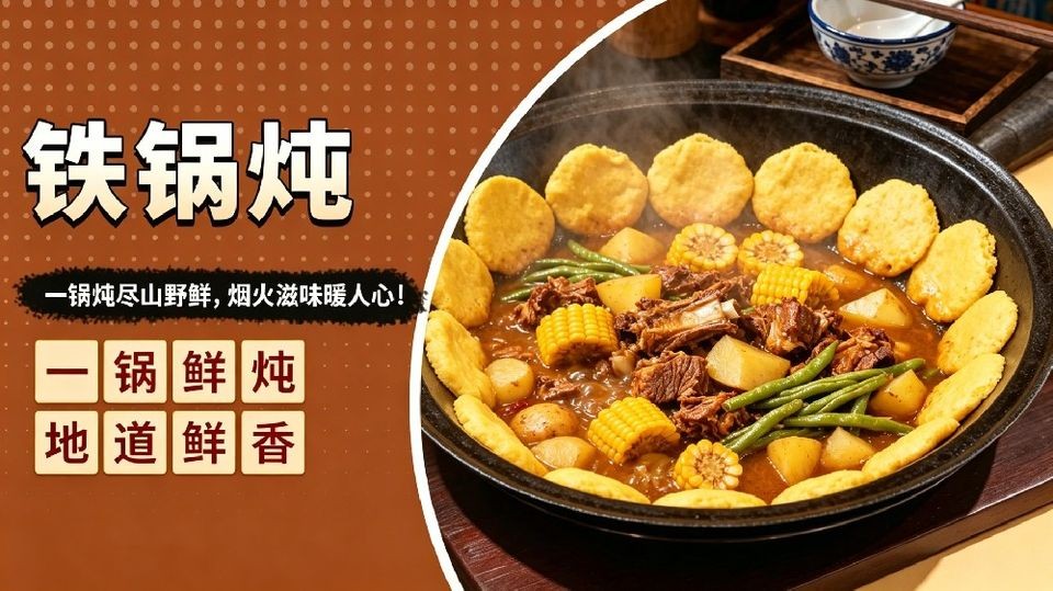 铁锅炖
