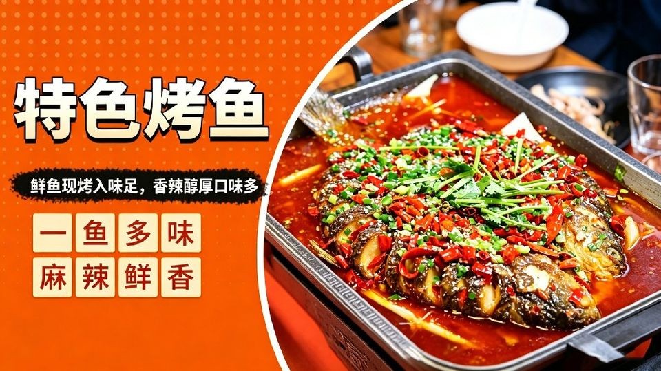 特色烤鱼