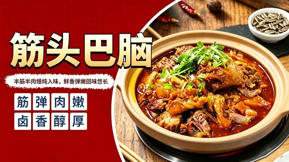 筋头巴脑