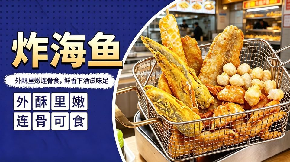 炸海鱼