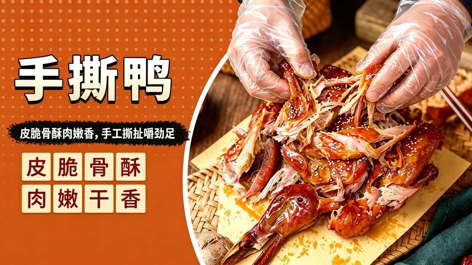 手撕鸭