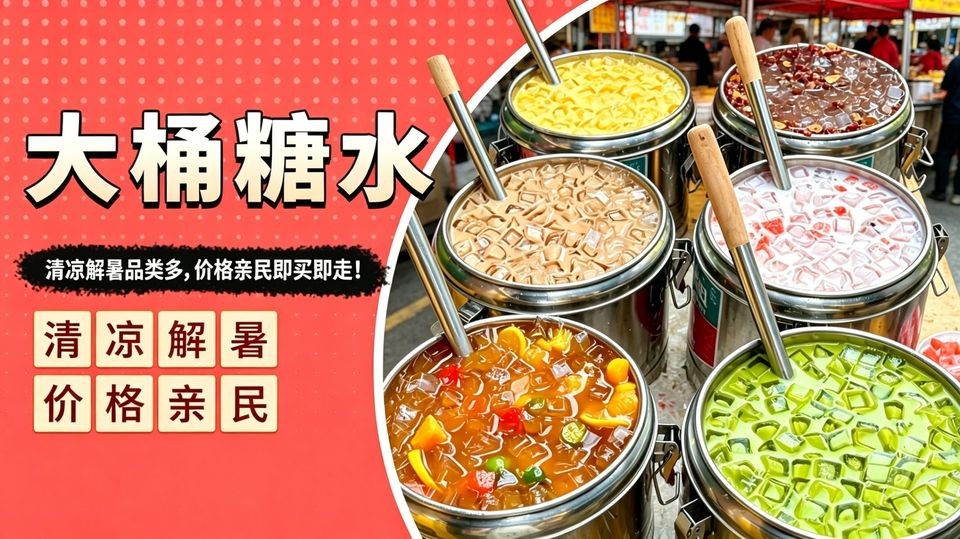 大桶糖水